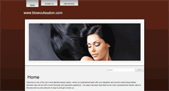 Desktop Screenshot of blowoutssalon.com